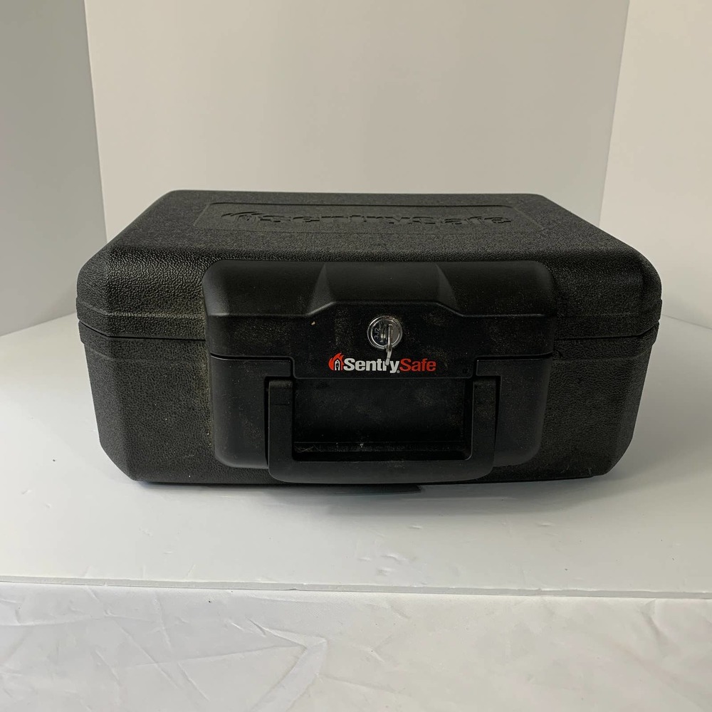 SentrySafe Fire and Water-Resistant Chest Safe with Key Lock